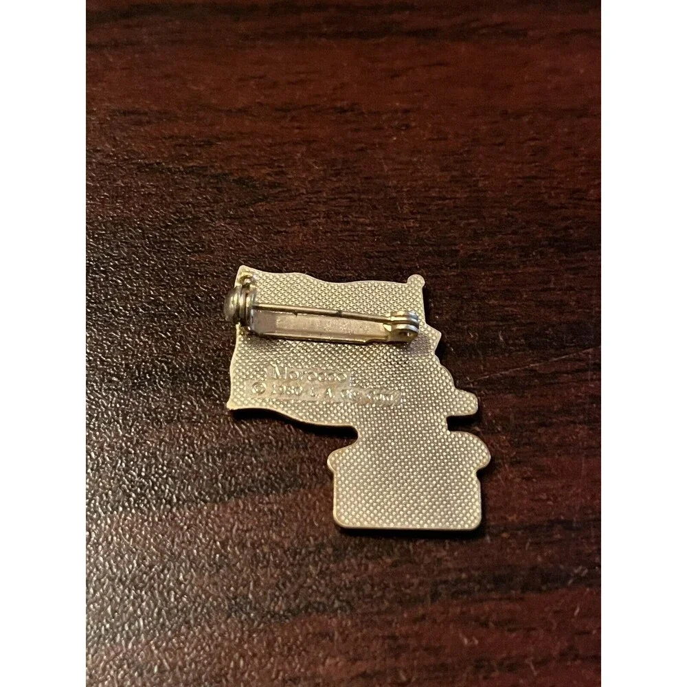 Vintage Los Angeles‎ Olympics Coca Cola Sam Eagle Liechtenstein Flag Lapel Pin